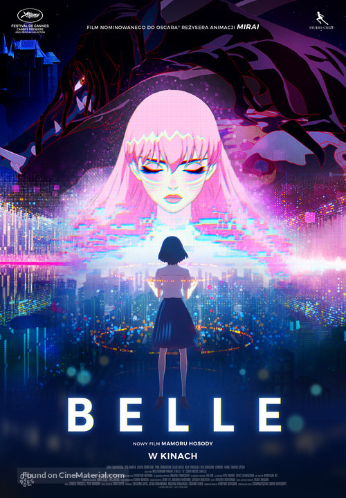Belle: Ryu to Sobakasu no Hime - Polish Movie Poster