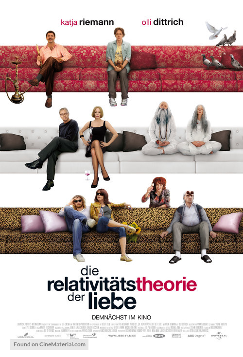 Die Relativit&auml;tstheorie der Liebe - German Movie Poster