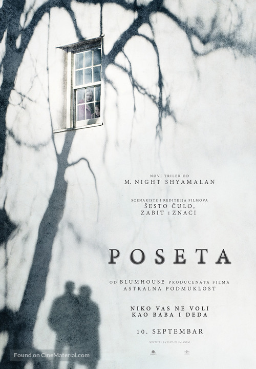 The Visit - Serbian Movie Poster