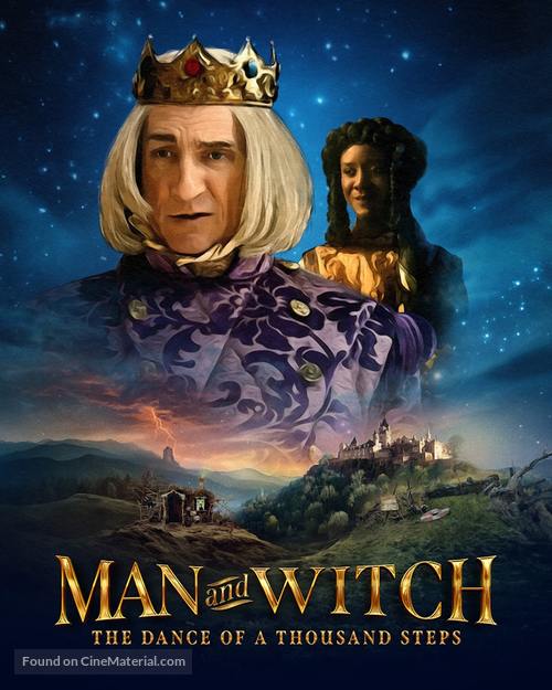 Man &amp; Witch - British Movie Poster