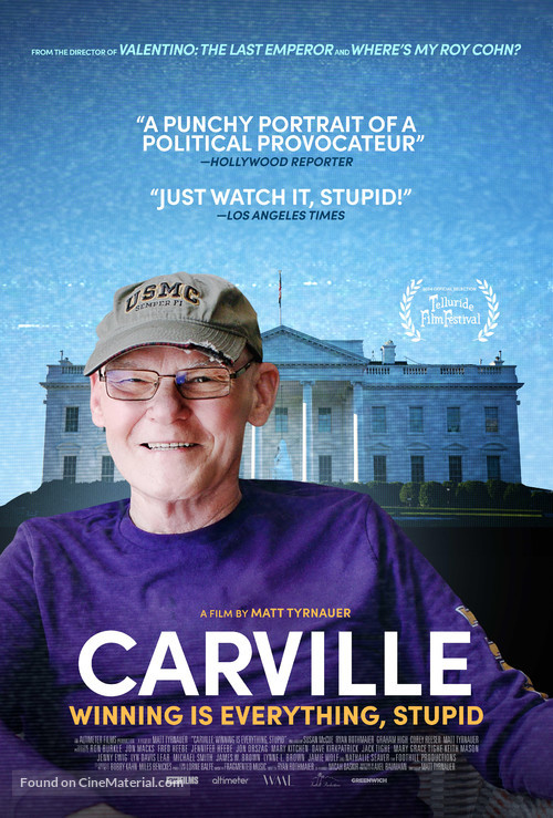 Carville: Winning Is Everything, Stupid! - Movie Poster