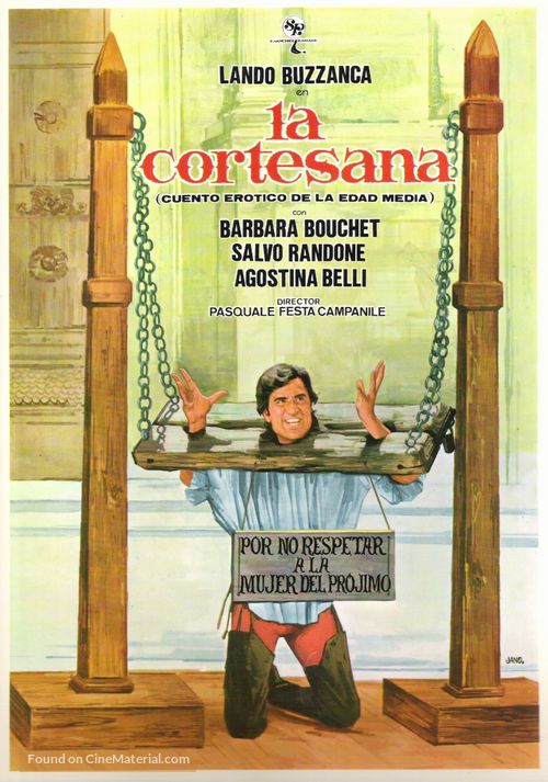 La calandria - Spanish Movie Poster