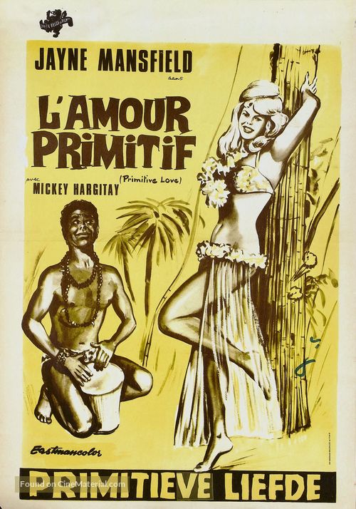 L&#039;amore primitivo - Belgian Movie Poster