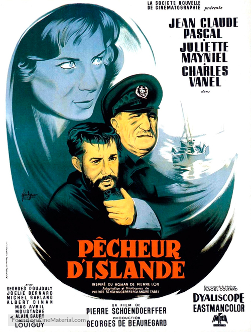 P&ecirc;cheur d&#039;Islande - French Movie Poster