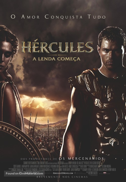 The Legend of Hercules - Portuguese Movie Poster
