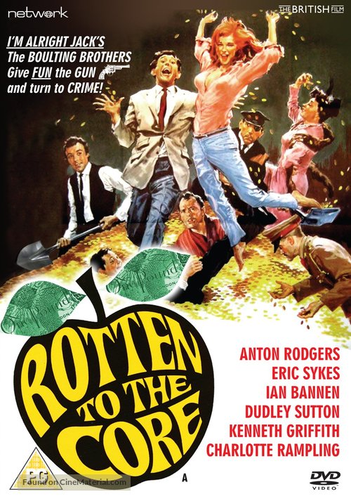 Rotten to the Core - British DVD movie cover