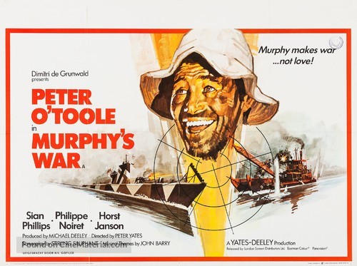 Murphy&#039;s War - British Movie Poster