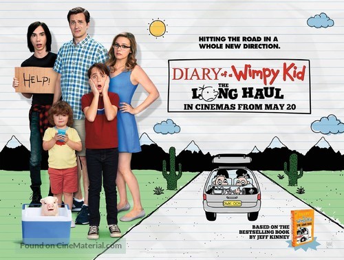 Diary of a Wimpy Kid: The Long Haul - British Movie Poster