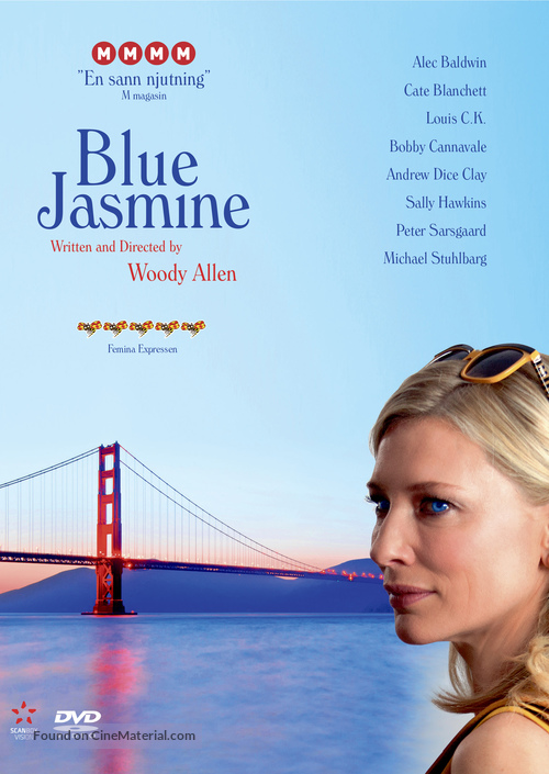 Blue Jasmine - Swedish DVD movie cover