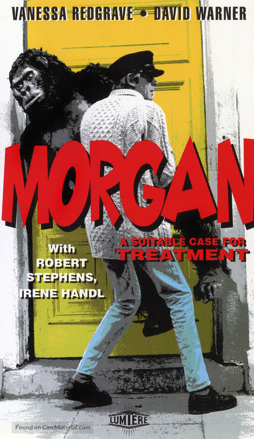 Morgan: A Suitable Case for Treatment - VHS movie cover