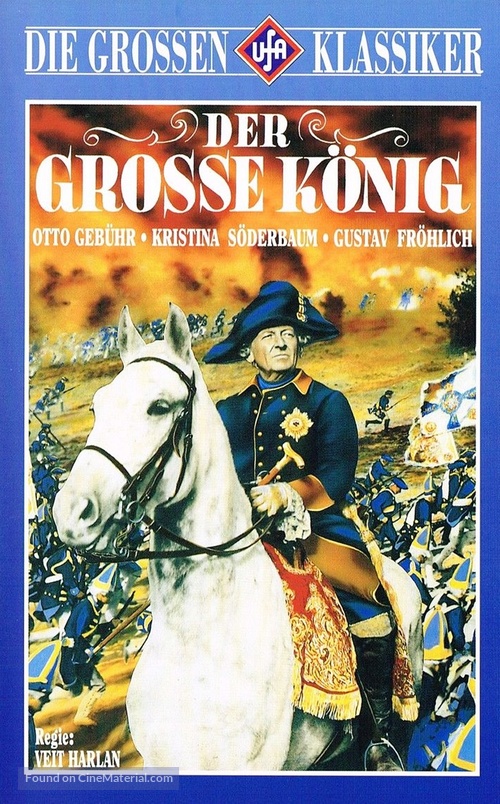 Frederik de Grote - German VHS movie cover