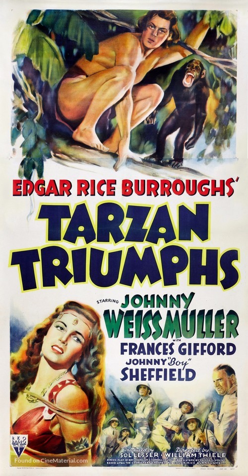 Tarzan Triumphs - Movie Poster