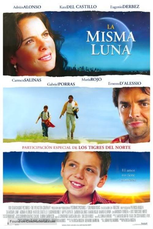 La misma luna - Mexican Movie Poster