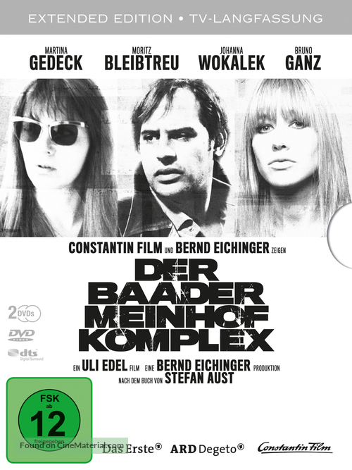 Der Baader Meinhof Komplex - German Blu-Ray movie cover