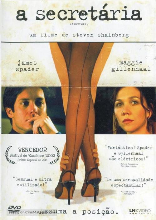 Secretary - Portuguese DVD movie cover