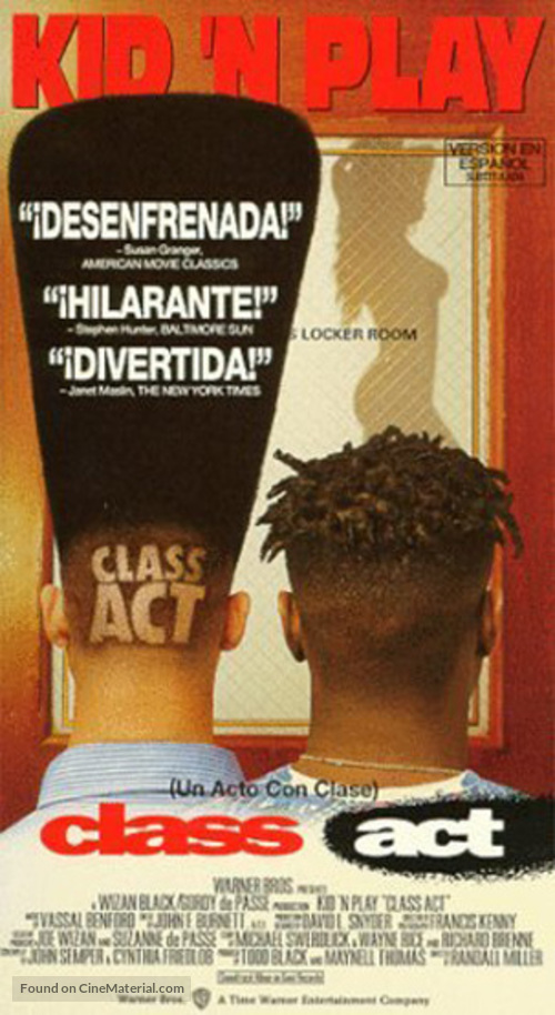 Class Act - Spanish VHS movie cover