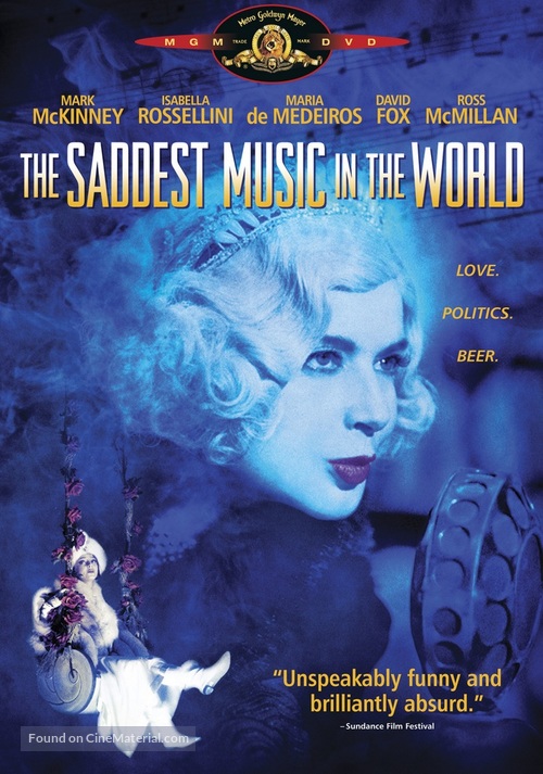 The Saddest Music in the World - DVD movie cover