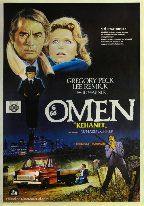 The Omen - Turkish Movie Poster