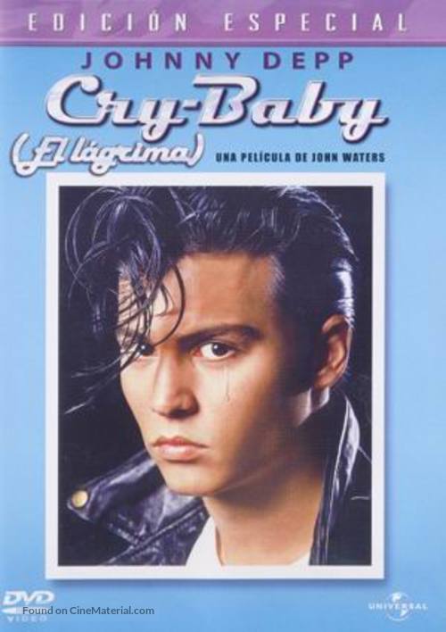 Cry-Baby - Spanish DVD movie cover