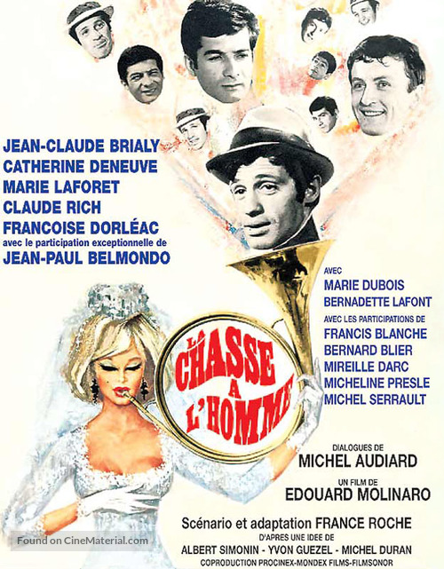 La chasse &agrave; l&#039;homme - French Movie Poster