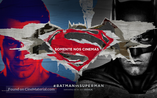 Batman v Superman: Dawn of Justice - Brazilian Movie Poster