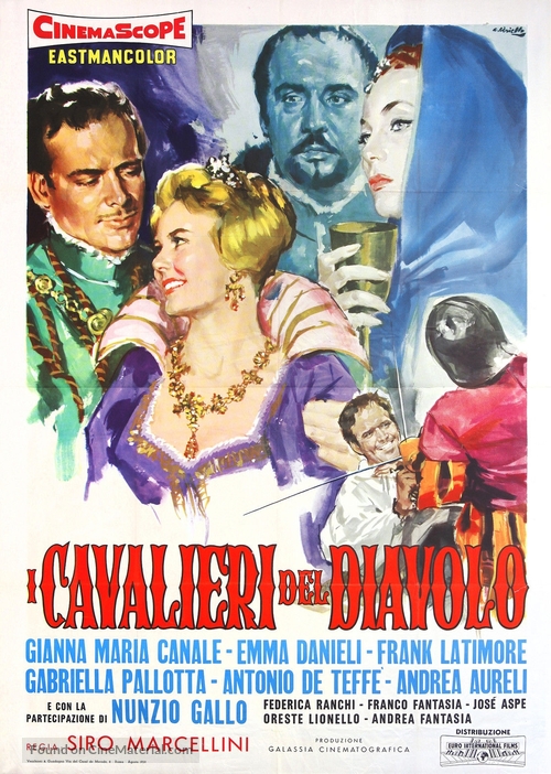 I cavalieri del diavolo - Italian Movie Poster