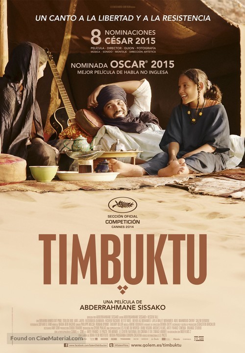 Timbuktu - Spanish Movie Poster