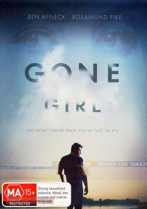 Gone Girl - Australian Movie Cover