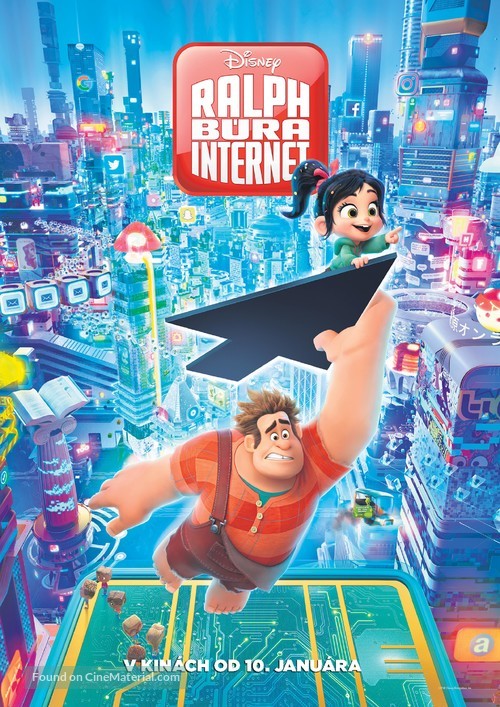 Ralph Breaks the Internet - Slovak Movie Poster
