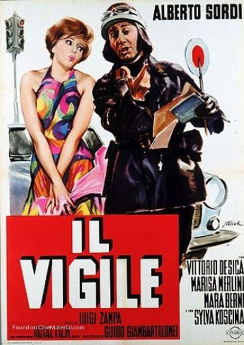 Il vigile - Italian Movie Poster
