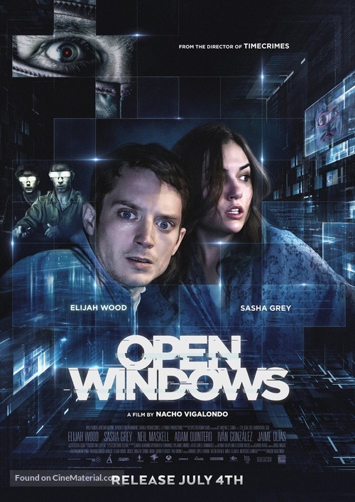 Open Windows - Spanish Movie Poster
