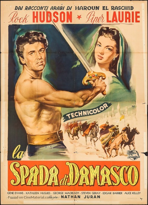 The Golden Blade - Italian Movie Poster