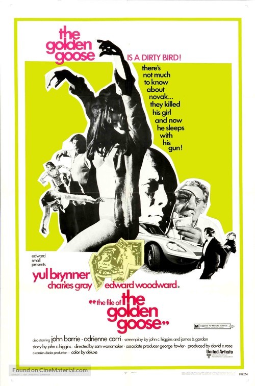 The File of the Golden Goose - Movie Poster