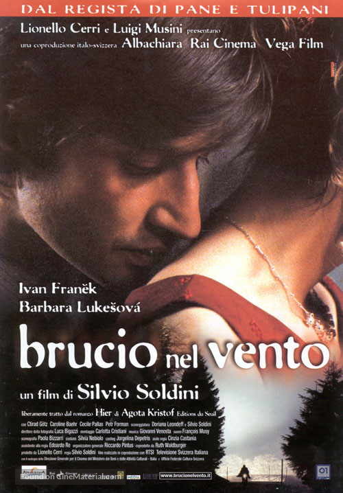 Brucio nel vento - Italian Movie Poster