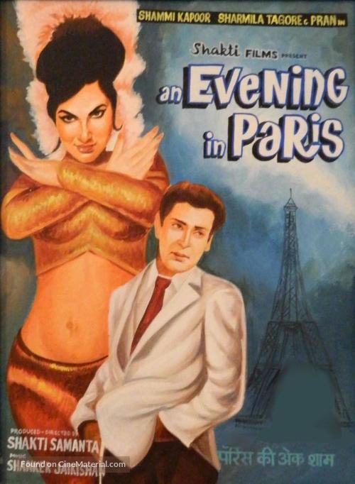 An Evening in Paris - Indian Movie Poster