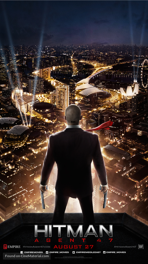 Hitman: Agent 47 - Lebanese Movie Poster