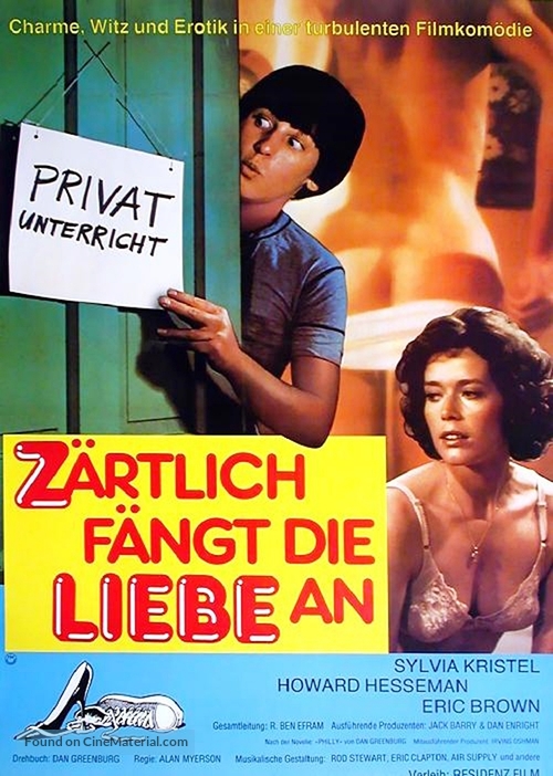 Private Lessons - German Movie Poster