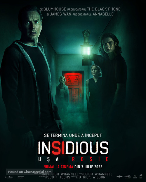 Insidious: The Red Door - Romanian Movie Poster