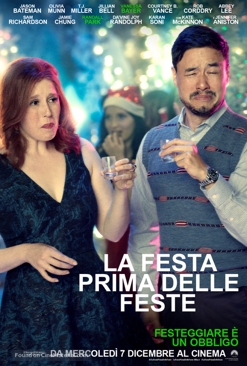 Office Christmas Party - Italian Movie Poster