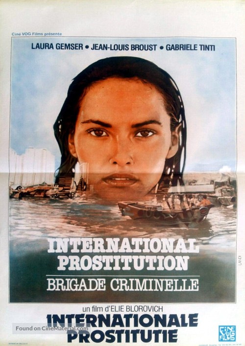 International Prostitution: Brigade criminelle - Belgian Movie Poster