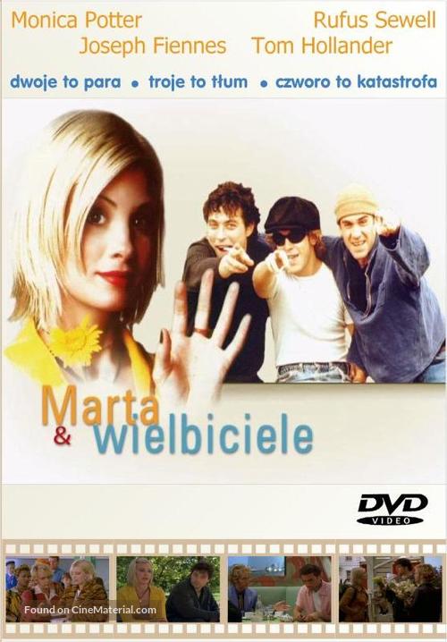 Martha, Meet Frank, Daniel and Laurence - Polish DVD movie cover