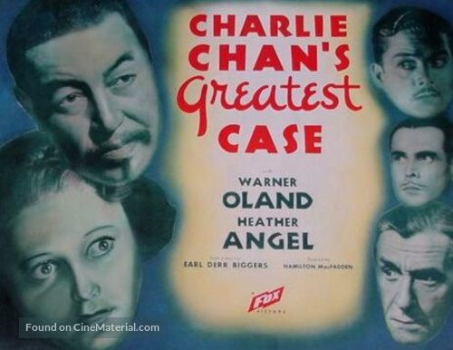 Charlie Chan&#039;s Greatest Case - Movie Poster