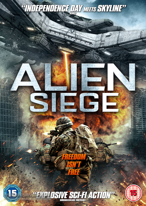 Alien Siege - British Movie Cover