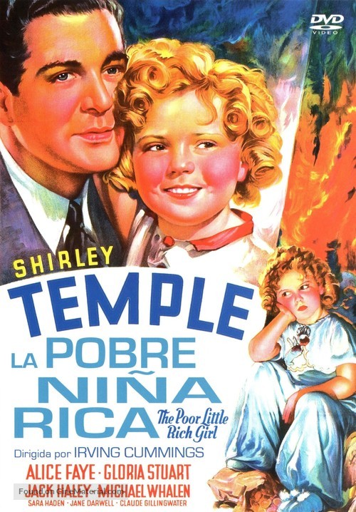 Poor Little Rich Girl - Spanish Movie Cover