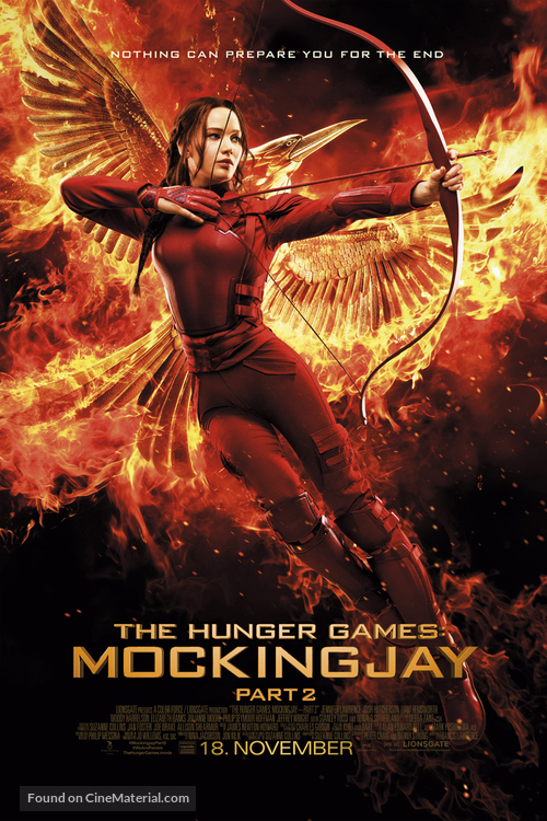 The Hunger Games: Mockingjay - Part 2 - Danish Movie Poster