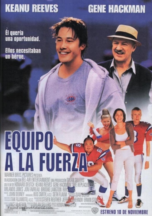 The Replacements - Spanish Movie Poster