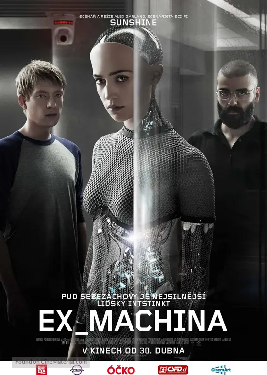 Ex Machina - Czech Movie Poster