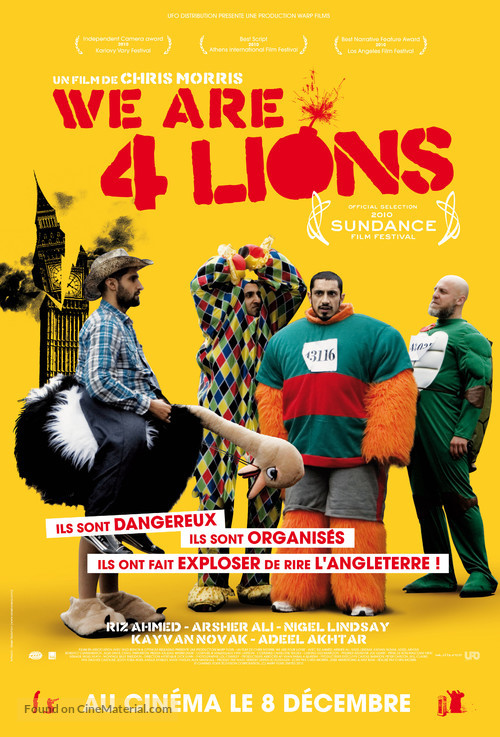 Four Lions - French Movie Poster