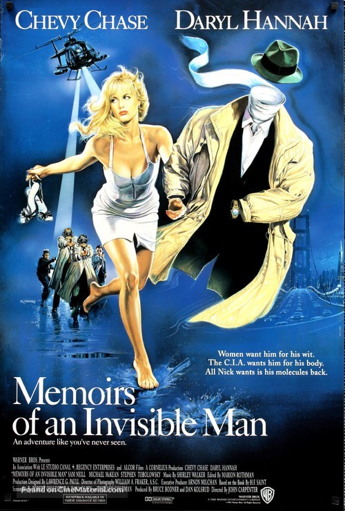 Memoirs of an Invisible Man - Movie Poster