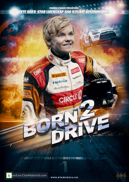 Born2Drive - Norwegian DVD movie cover